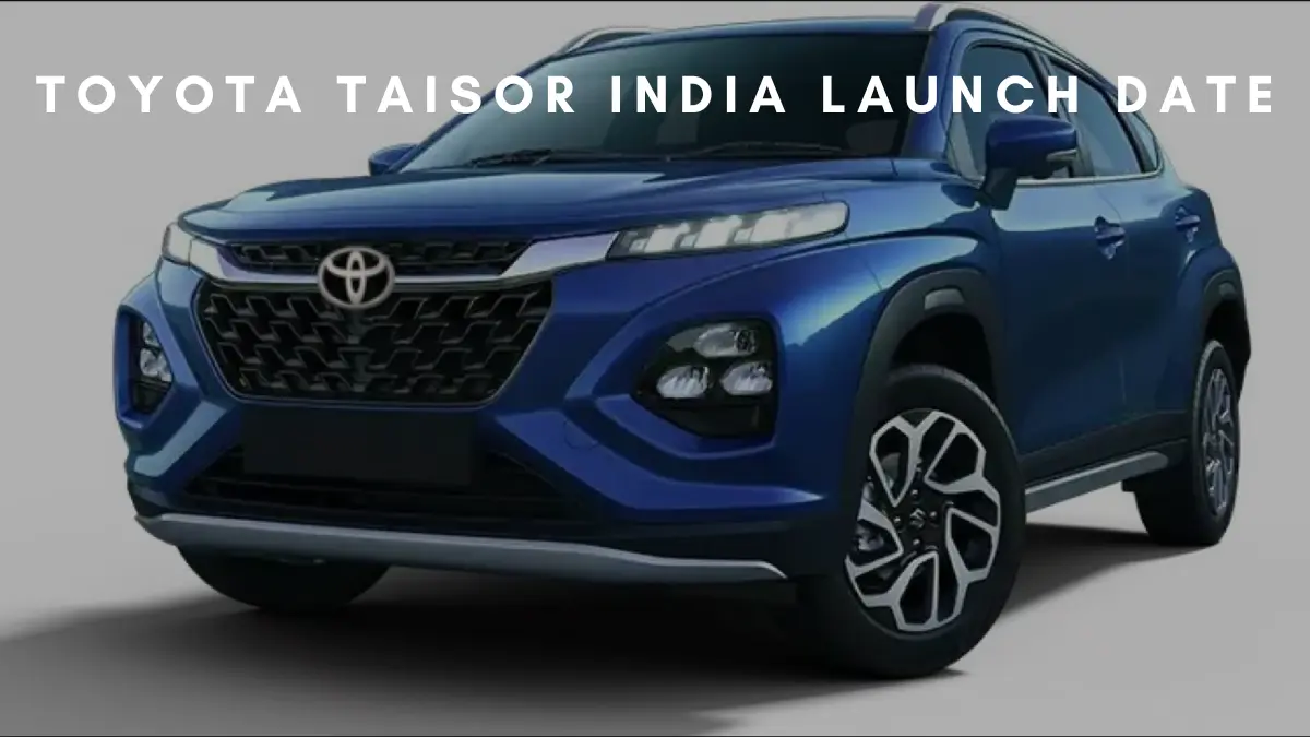 Toyota Taisor India Launch Date