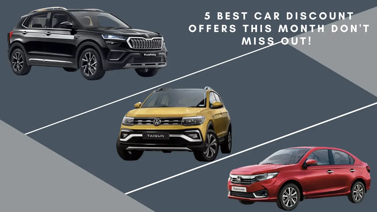 5 Best Car Discount Offers This Month Don't Miss Out! 